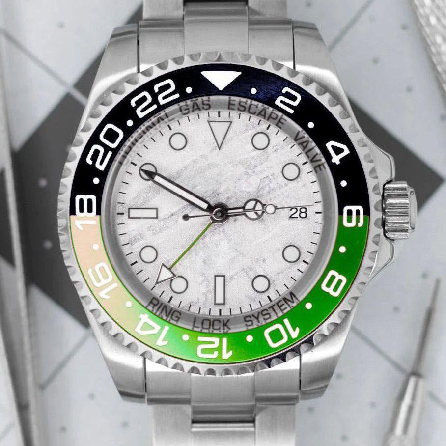 Green/Black Meteorite Deep Sea Mod – Chrono Canada