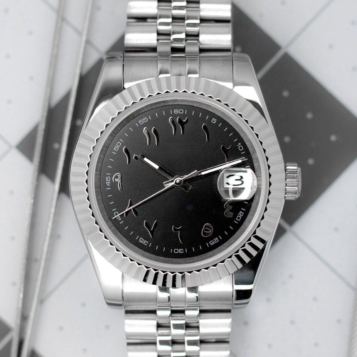 36mm Arabic Obsidian DJ 36mm - Chrono Canada