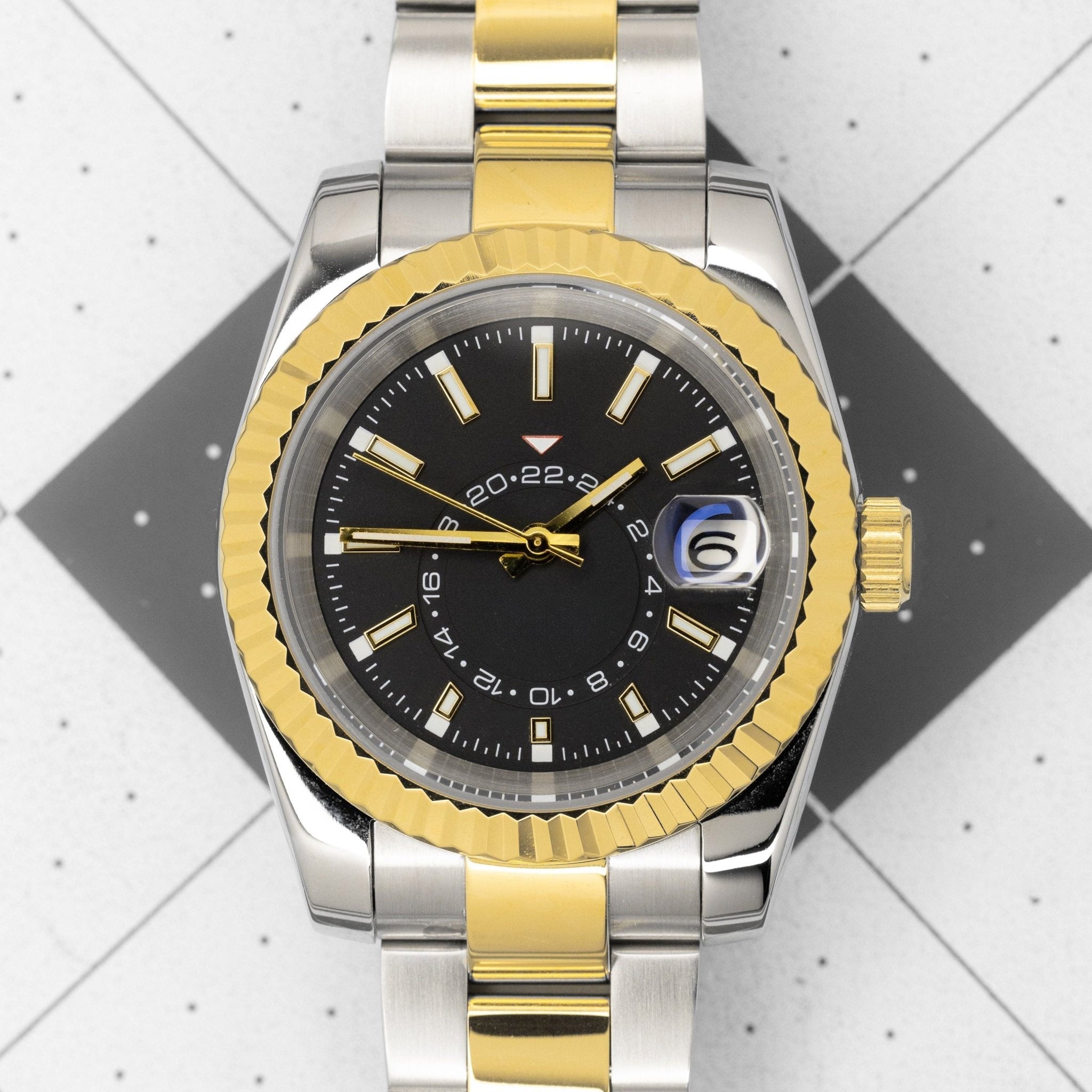 36mm Black Gold Sky 36mm - Chrono Canada