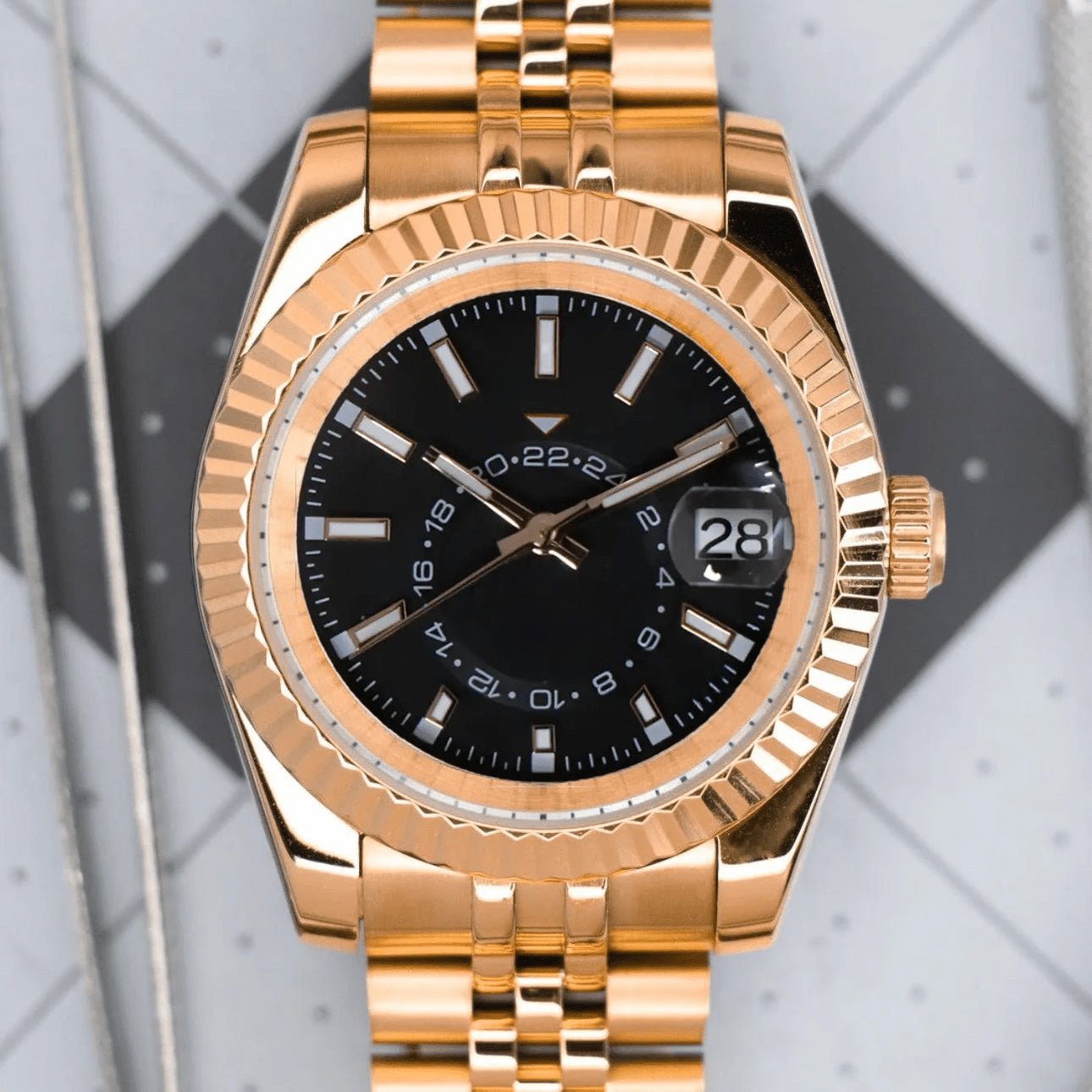 36mm Black Rose Sky 36mm - Chrono Canada