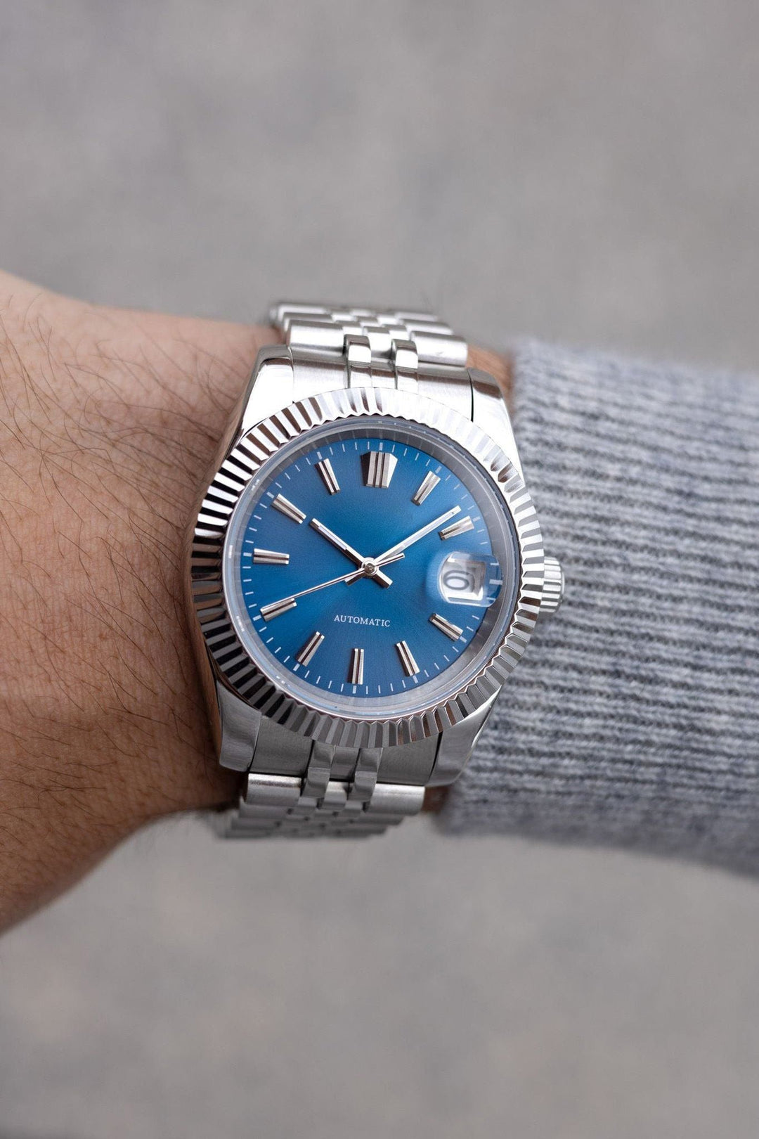 36mm Blue Sunburst DJ 36mm - Chrono Canada