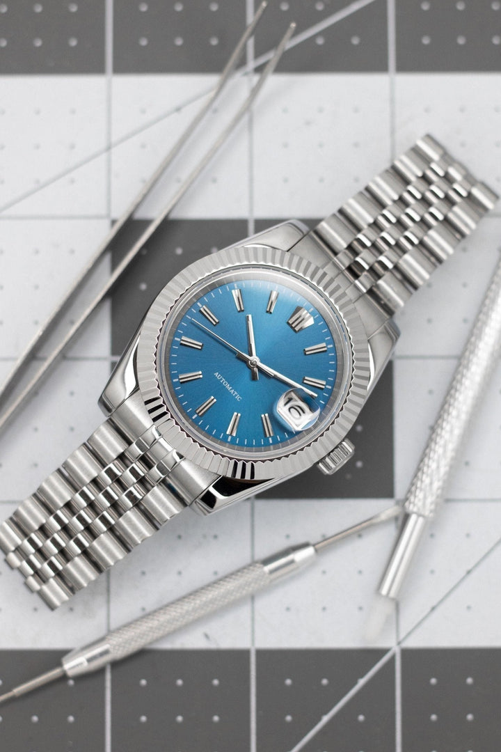 36mm Blue Sunburst DJ 36mm - Chrono Canada