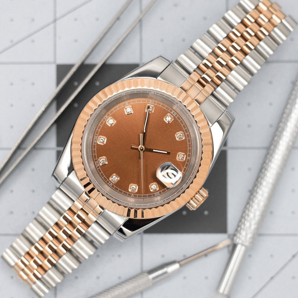 36mm Chocolate Gem DJ 36mm - Chrono Canada