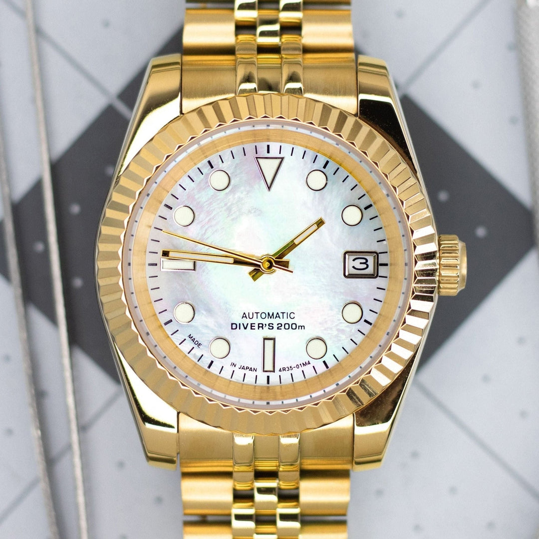 36mm Gold Pearl DJ 36mm - Chrono Canada