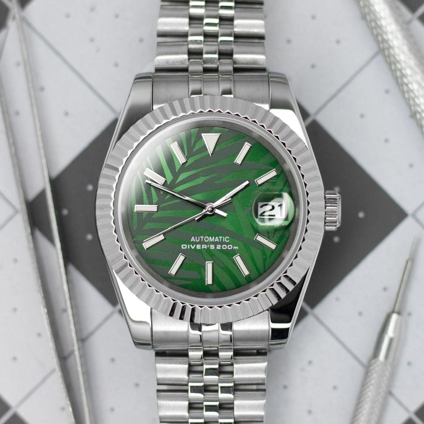 36mm Green Palm DJ 36mm - Chrono Canada