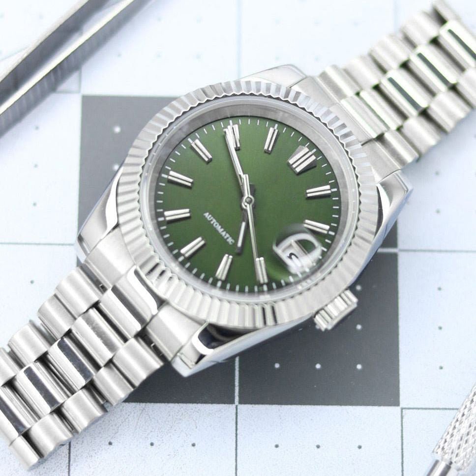 36mm Green Sunburst DJ 36mm - Chrono Canada