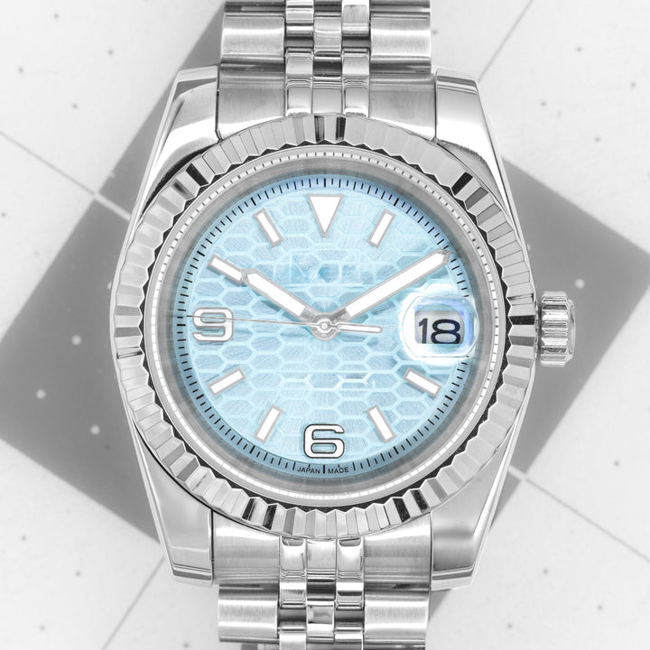 36mm Platinum Land King 36mm - Chrono Canada