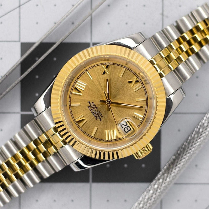 36mm Roman Gold Two - Tone DJ 36mm - Chrono Canada