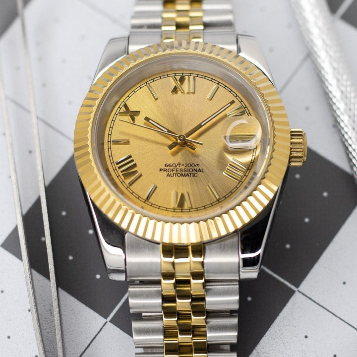 36mm Roman Gold Two - Tone DJ 36mm - Chrono Canada