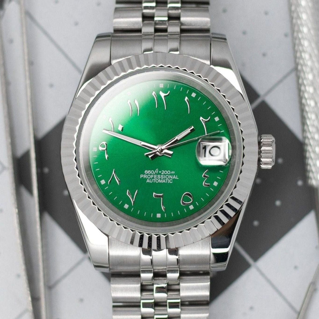 36mm Royal Green Arabic DJ 36mm - Chrono Canada