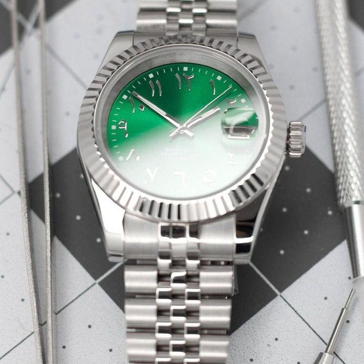 36mm Royal Green Arabic DJ 36mm - Chrono Canada