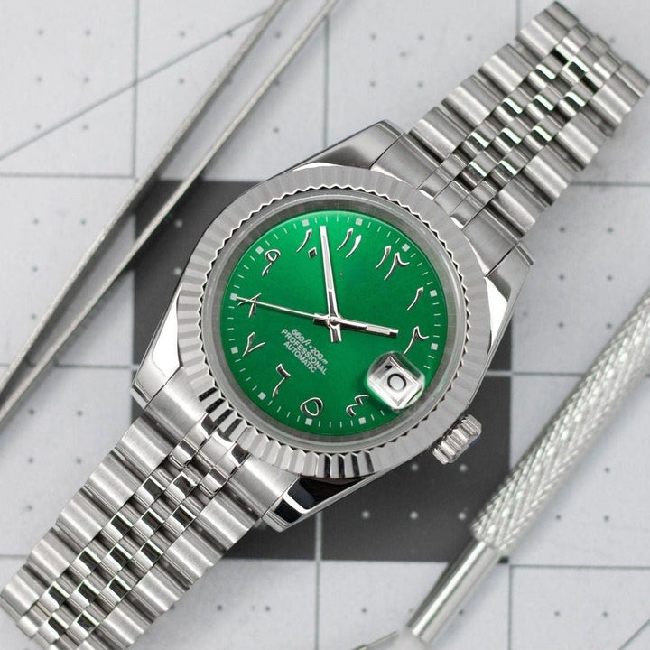 36mm Royal Green Arabic DJ 36mm - Chrono Canada