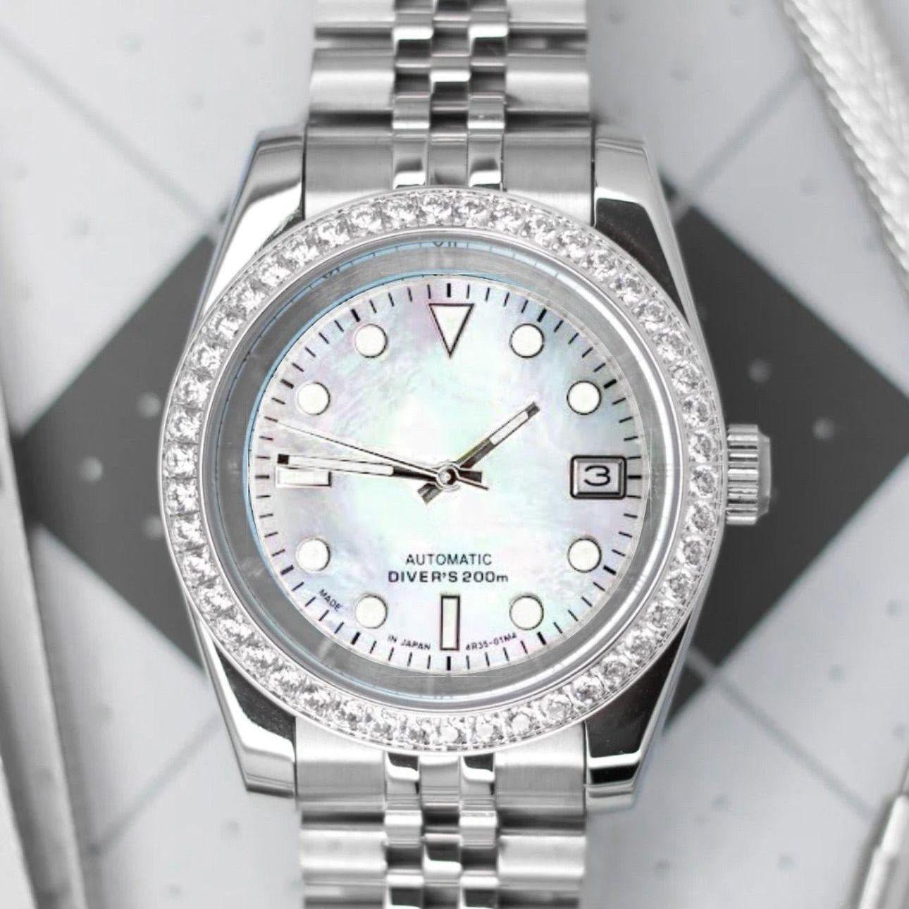 36mm Silver Pearl DJ 36mm - Chrono Canada