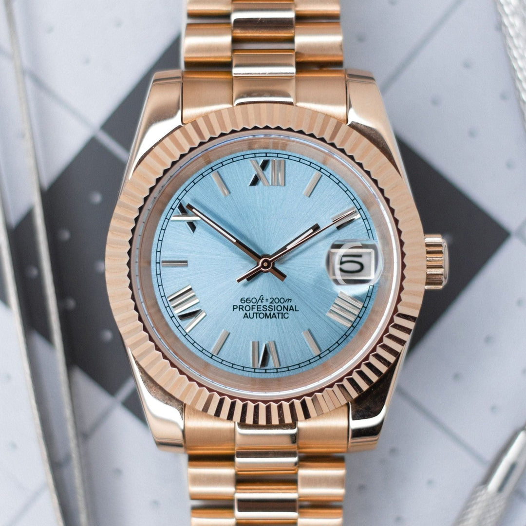 36mm Sky Blue Rose DJ 36mm - Chrono Canada