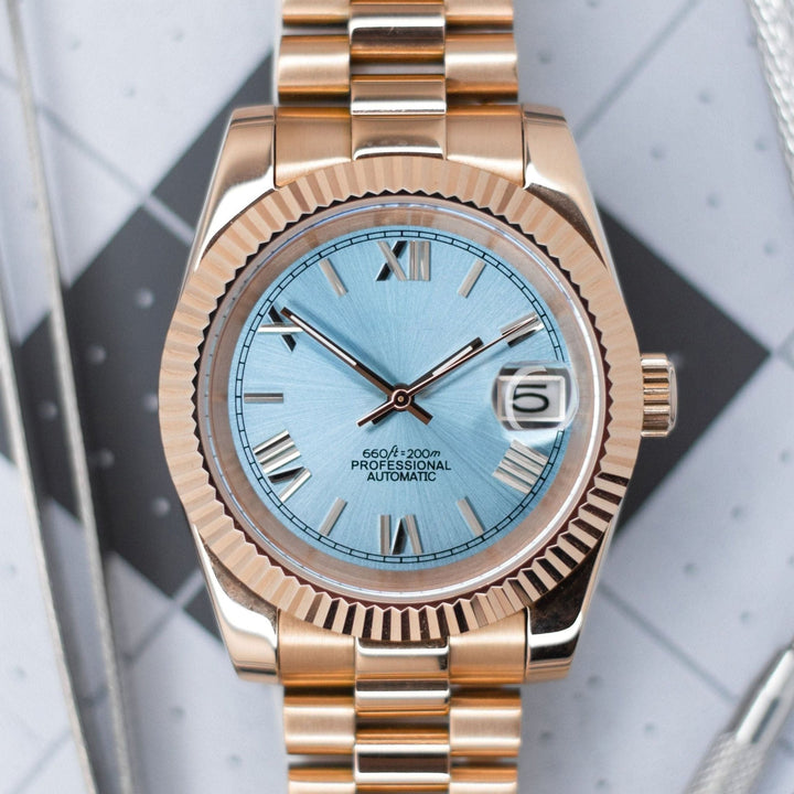 36mm Sky Blue Rose DJ 36mm - Chrono Canada