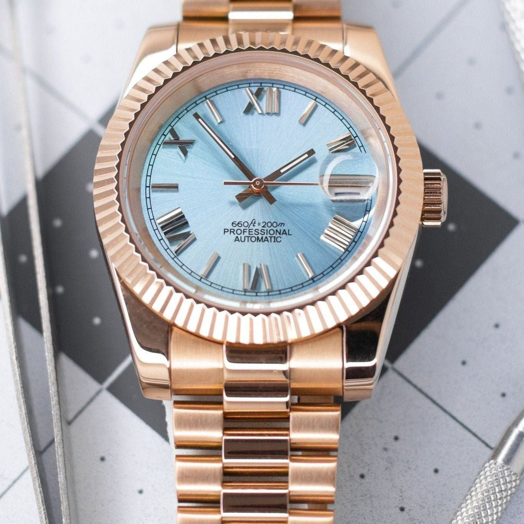 36mm Sky Blue Rose DJ 36mm - Chrono Canada