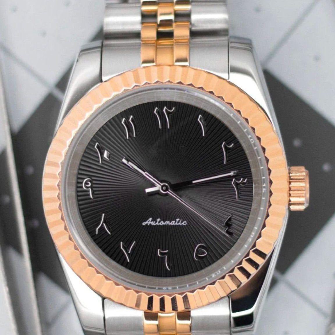 36mm Two tone Rose Arabic DJ 36mm - Chrono Canada