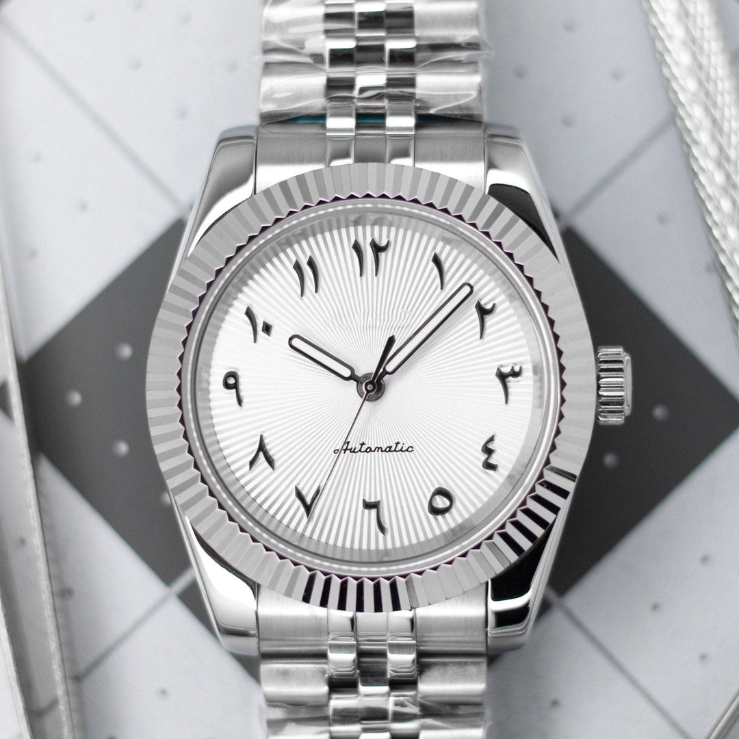 36mm White Arabic DJ 36mm - Chrono Canada