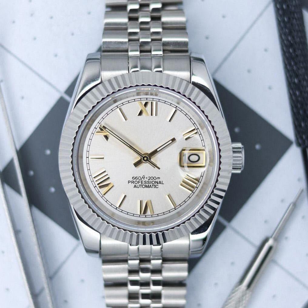 36mm White Roman DJ 36mm - Chrono Canada