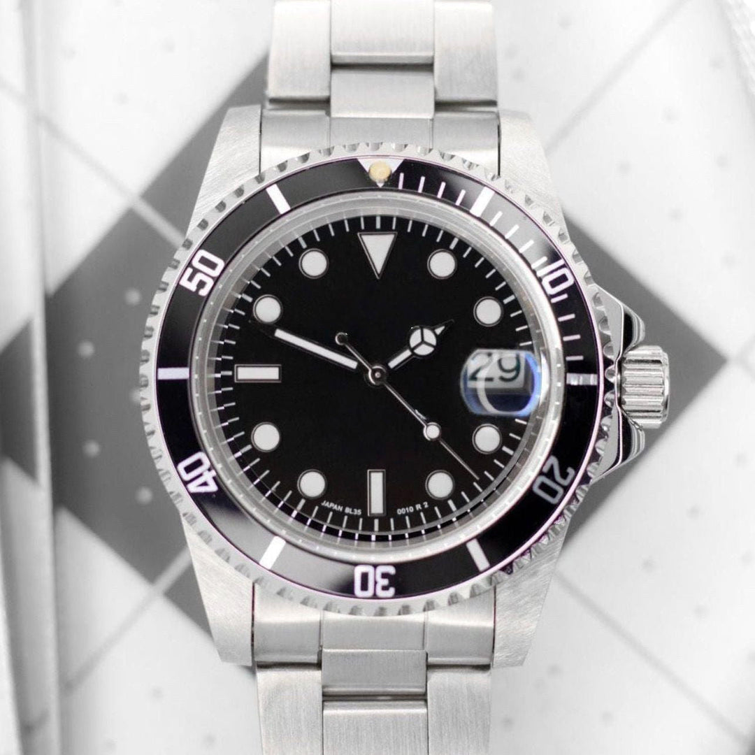 38mm Black Ceramic Sub - Chrono Canada