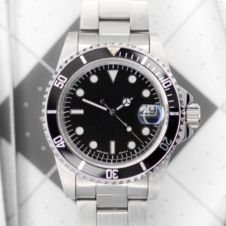 38mm Black Ceramic Sub - Chrono Canada