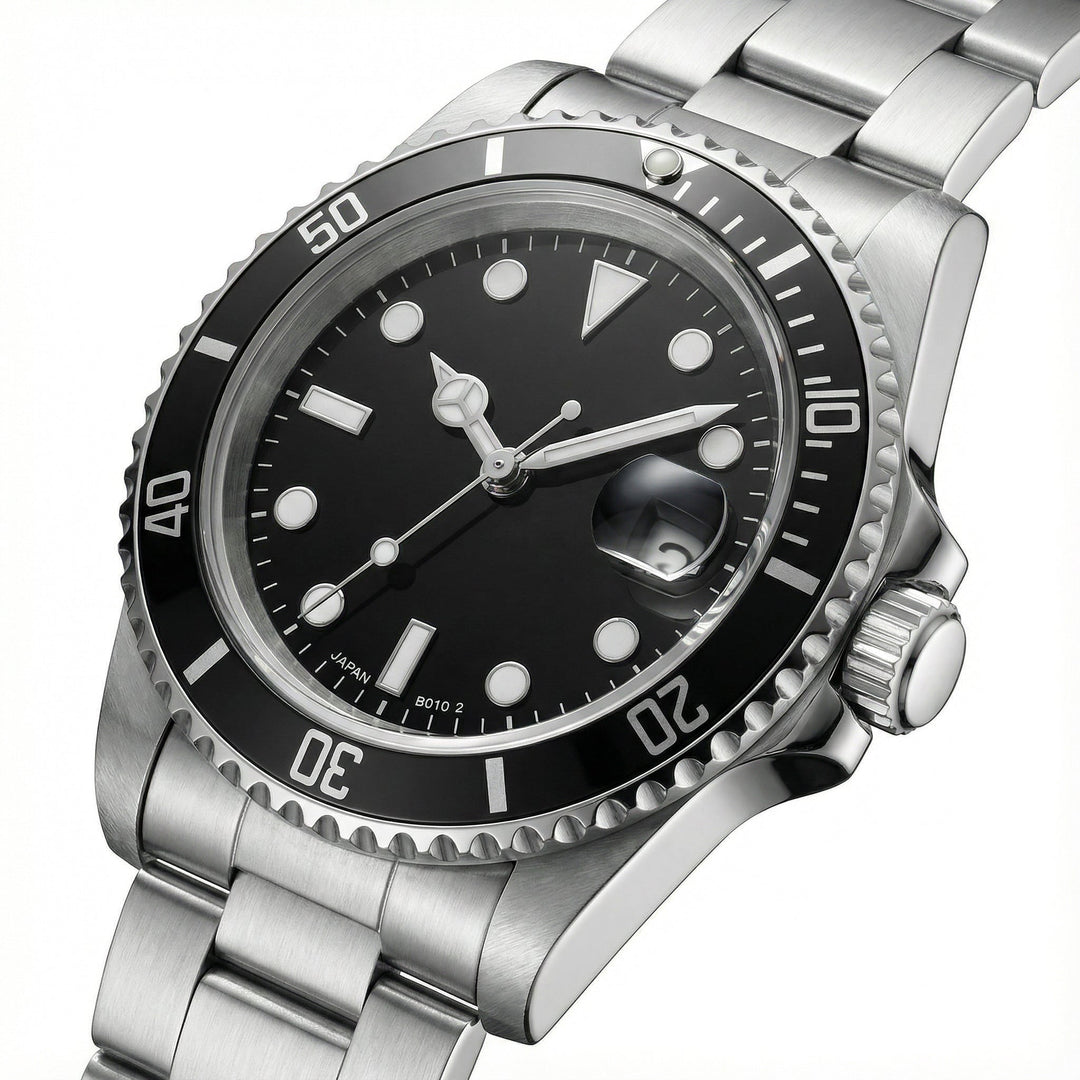 38mm Black Ceramic Sub - Chrono Canada