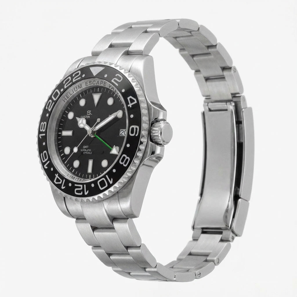 44mm Black Bruce - Chrono Canada