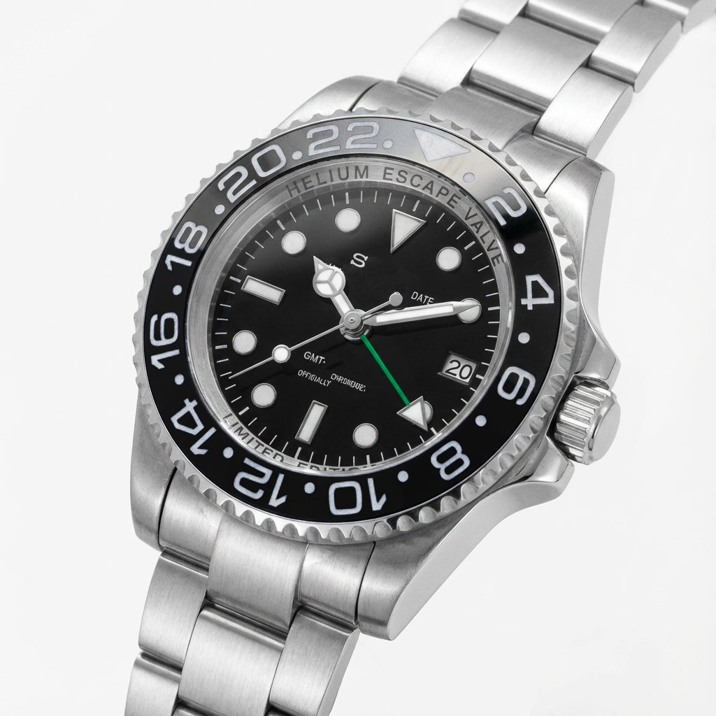 44mm Black Bruce - Chrono Canada