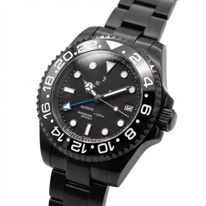 44mm Midnight Diver - Chrono Canada