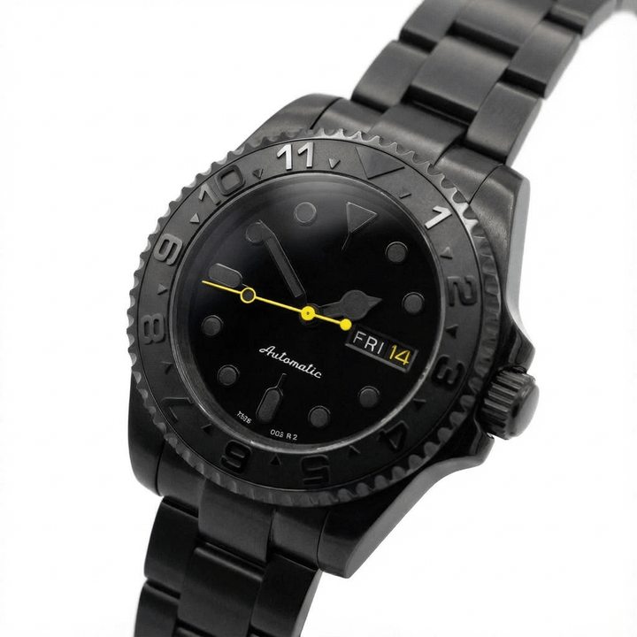 (44mm) Stealth Yellow Strike - Chrono Canada