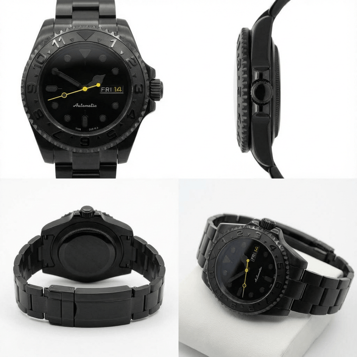 (44mm) Stealth Yellow Strike - Chrono Canada