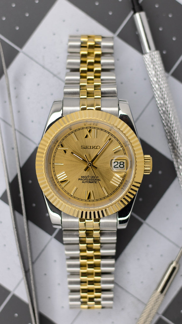 Roman Gold Two-Tone DJ 36MM