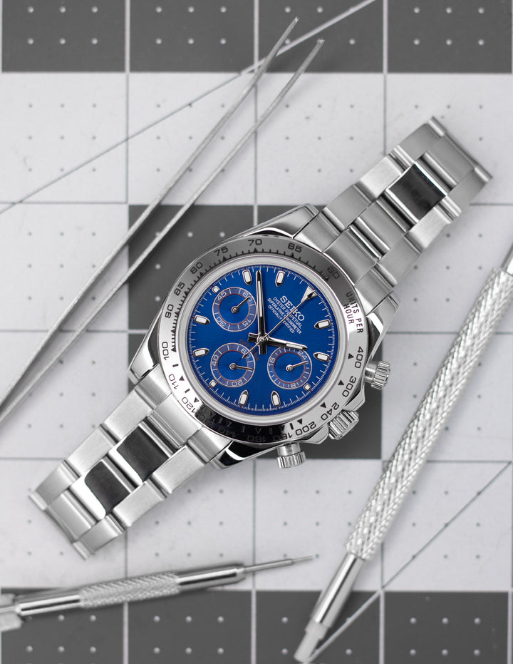 Blue Chronograph