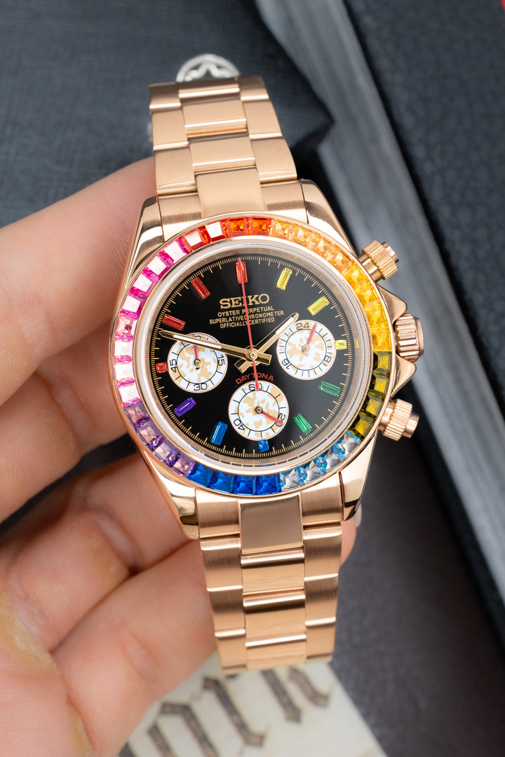 Rainbow Rose Chronograph