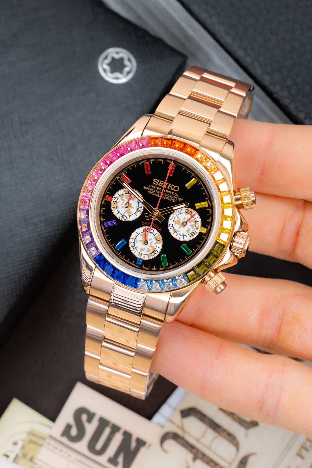 Rainbow Rose Chronograph