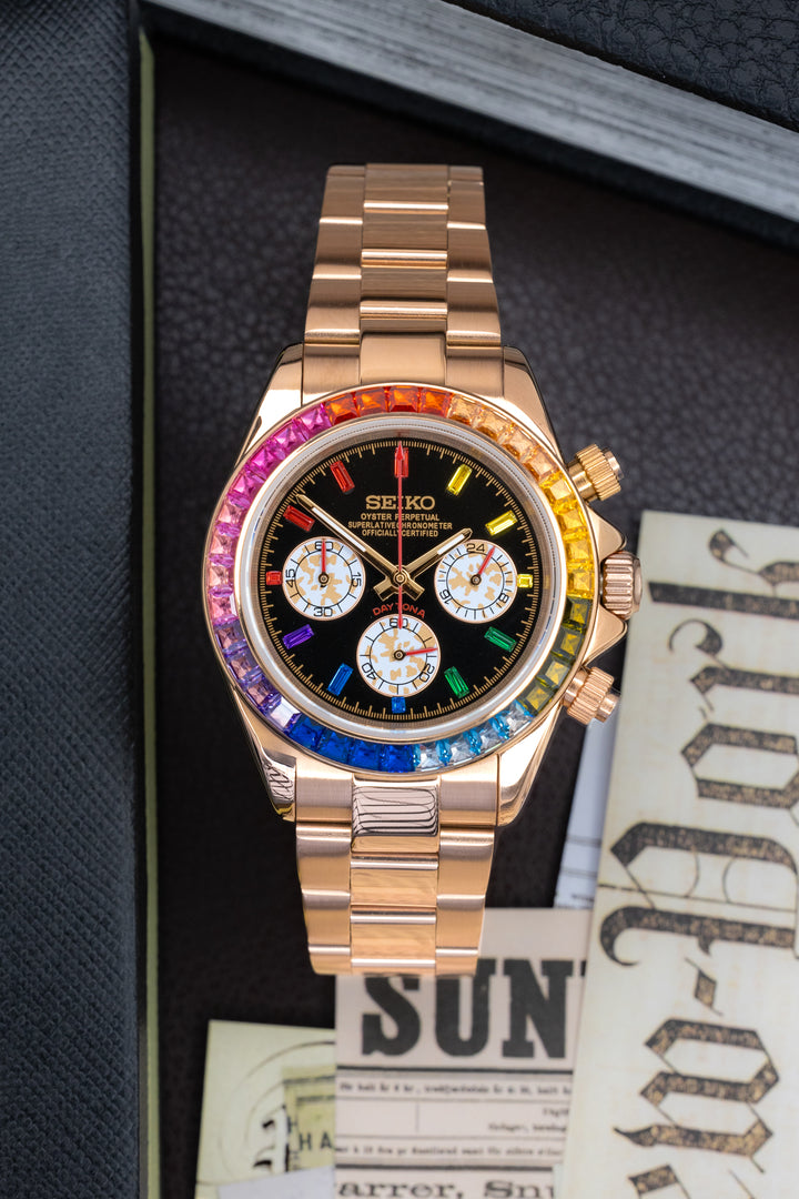 Rainbow Rose Chronograph