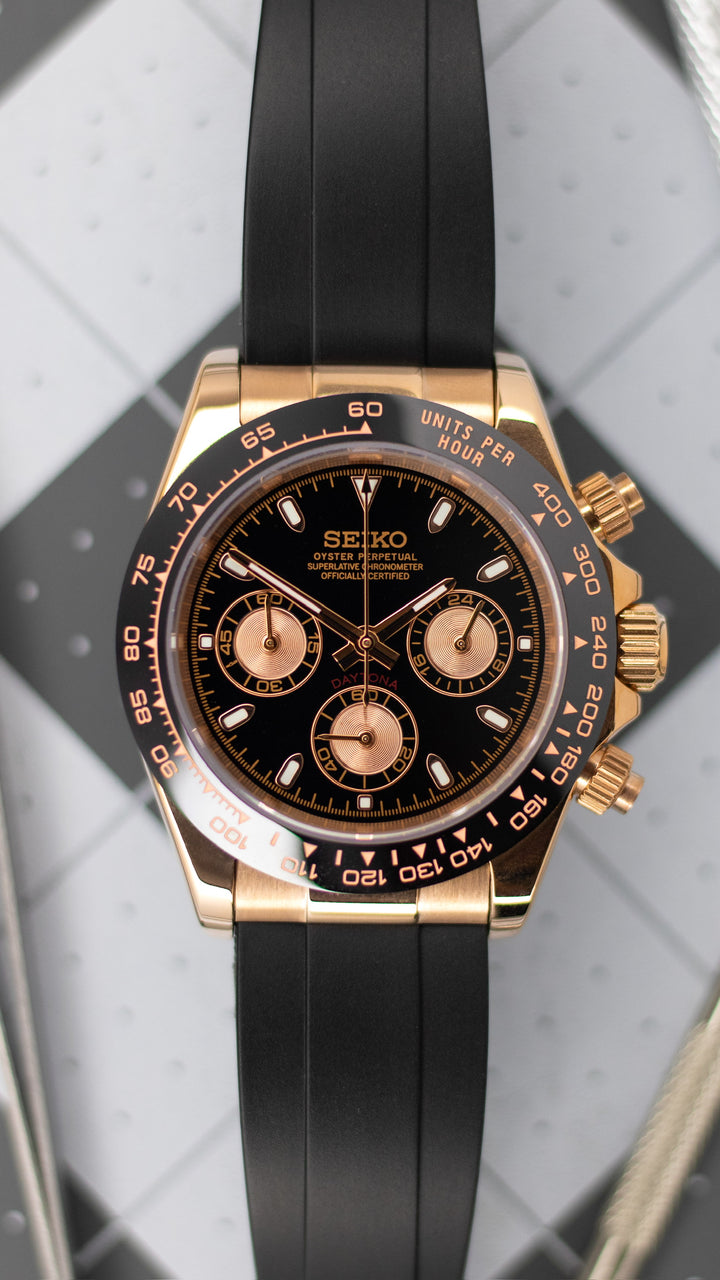 Rubber Rose Chronograph