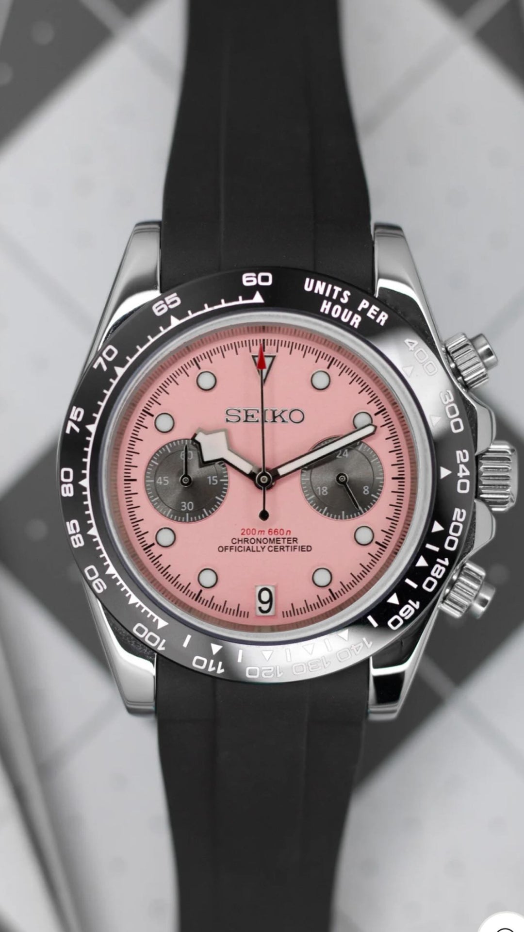 Pink T Chronograph