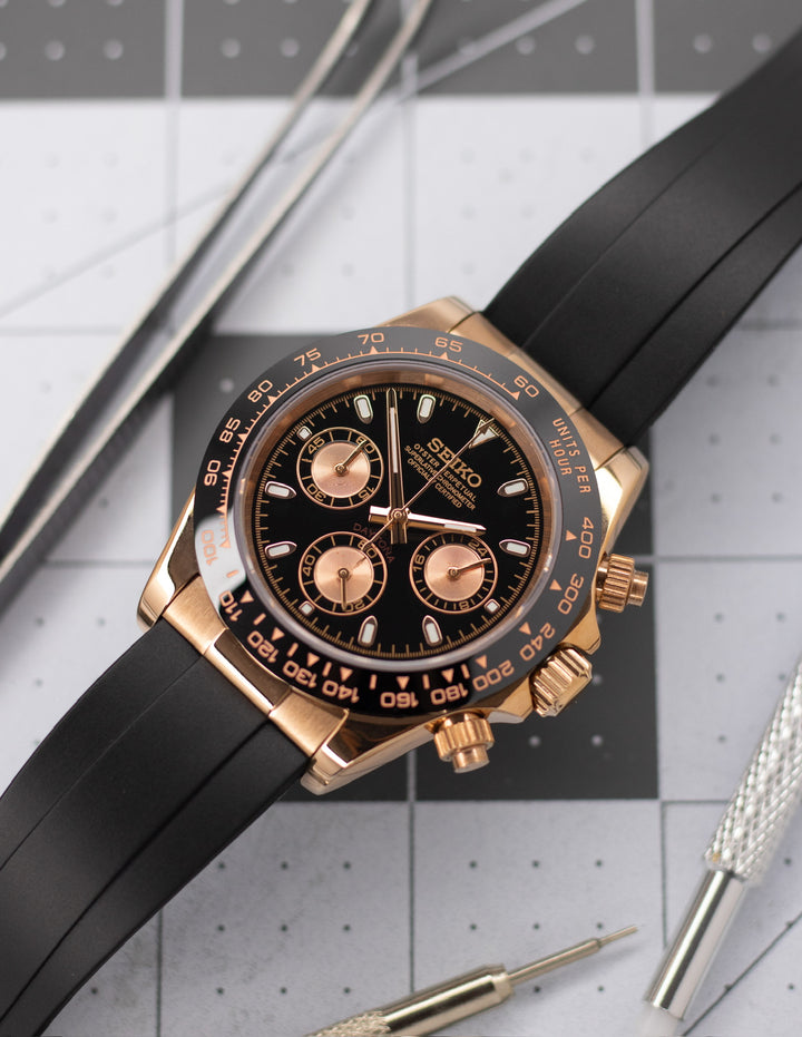 Rubber Rose Chronograph