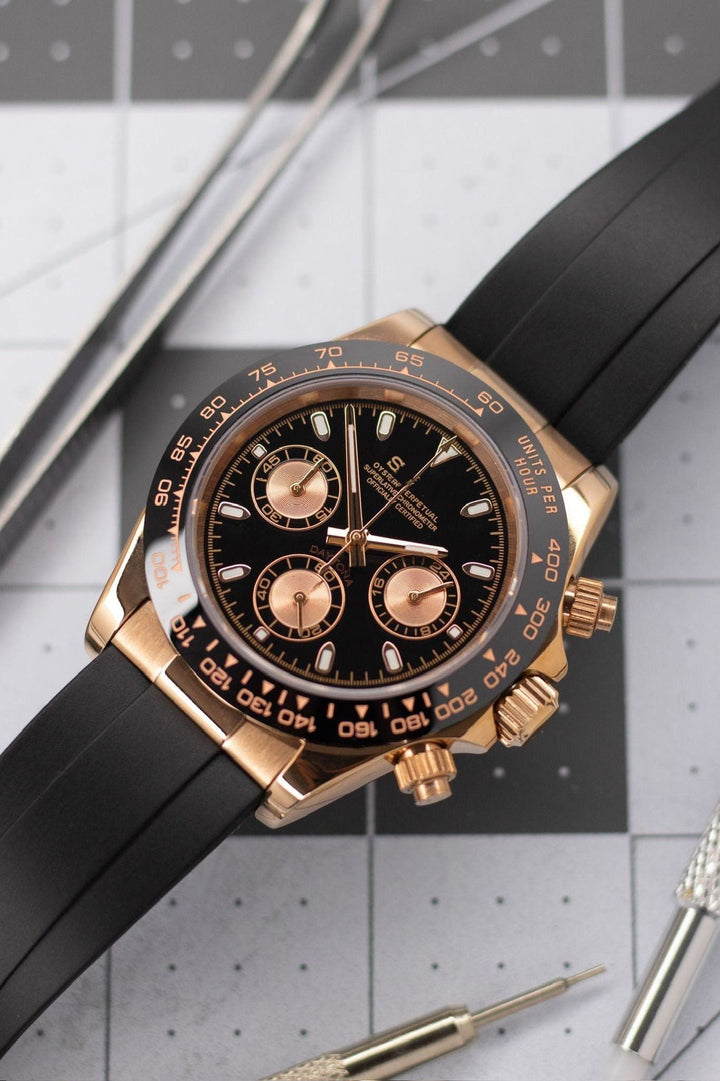 Rose Black Chronograph