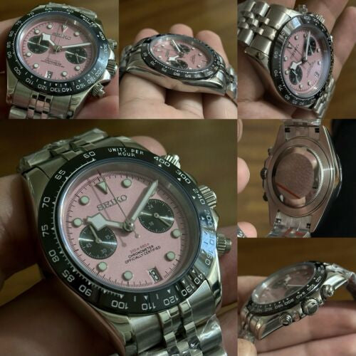 Pink T Chronograph