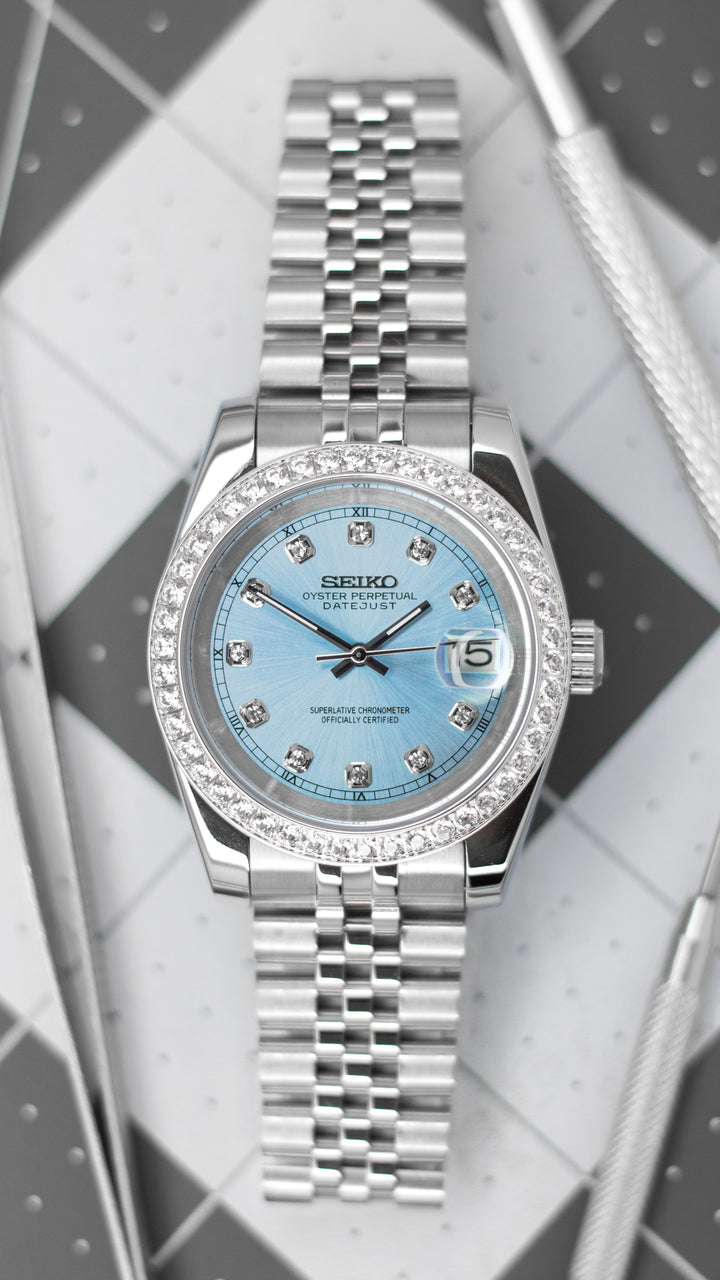 Baby Blue Gem DJ 36MM