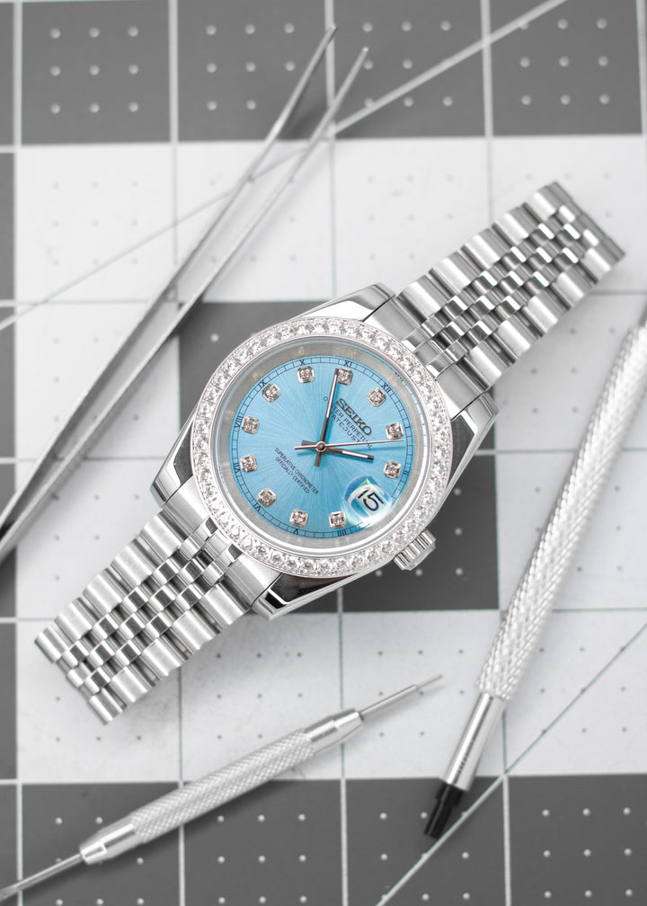 Baby Blue Gem DJ 36MM