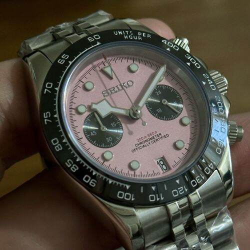 Pink T Chronograph