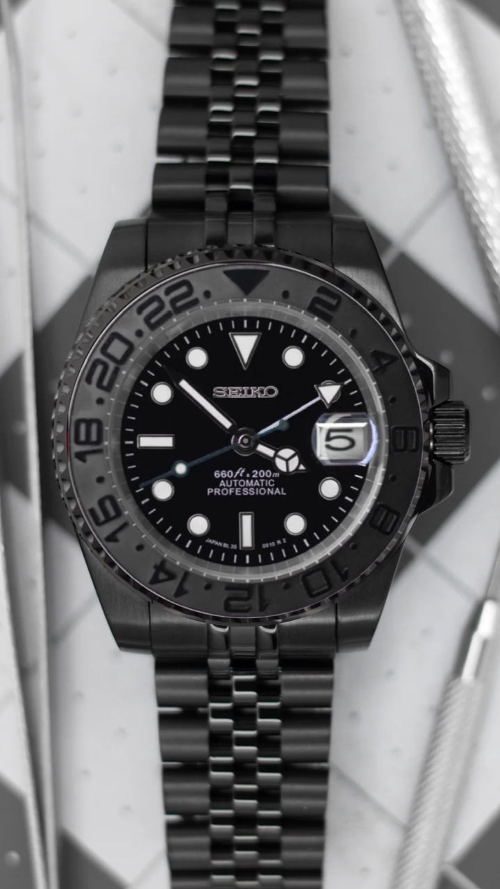 Black Steel YM GMT