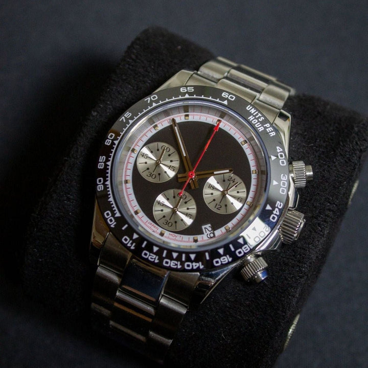 Black Meteorite Chronograph - Chrono Canada