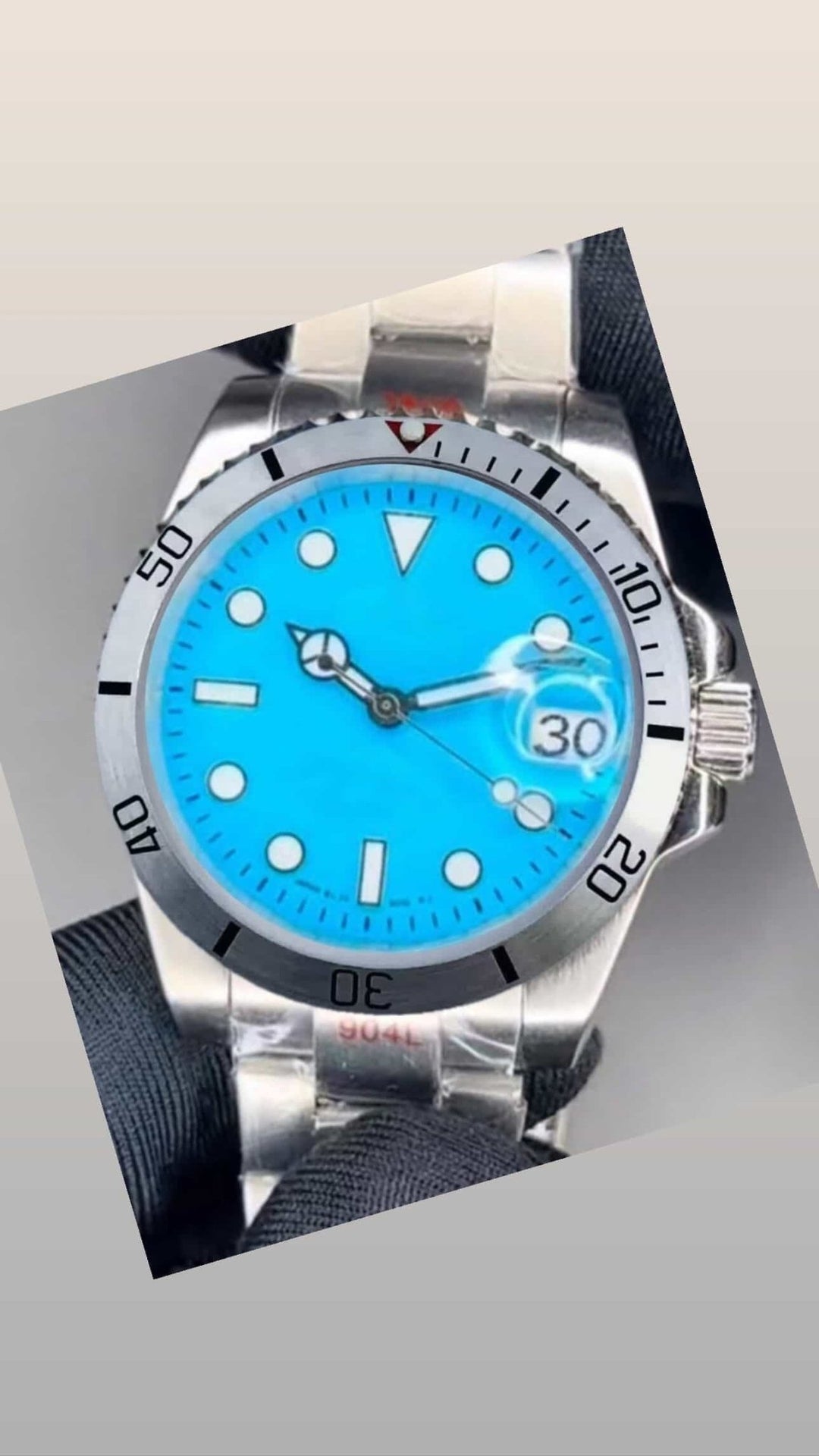 Blue Burst 38mm - Chrono Canada