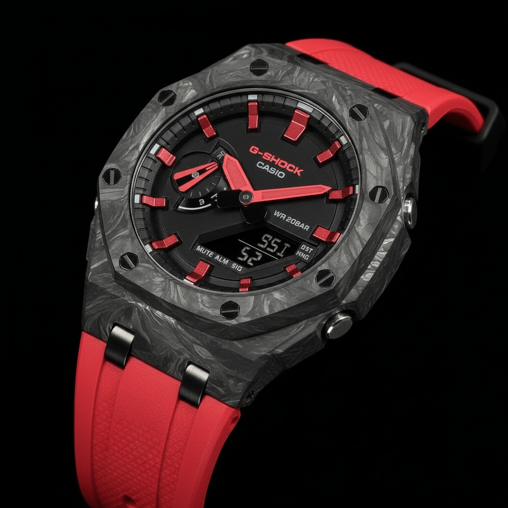 Carbon Black Red - Chrono Canada