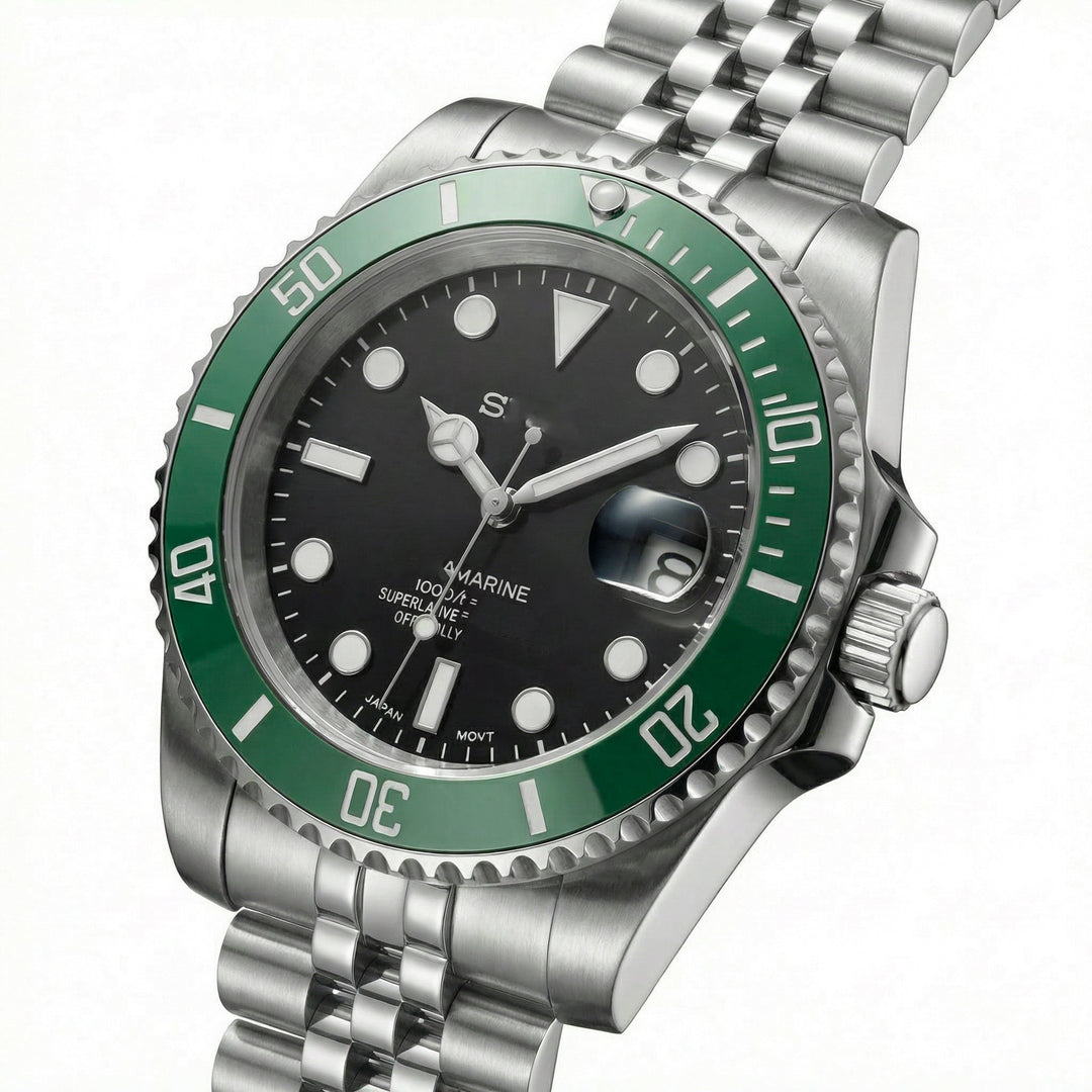 Ceramic Green Sub - Chrono Canada