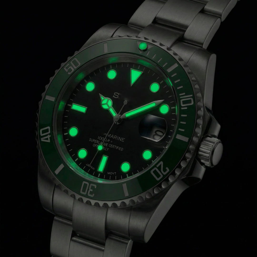 Ceramic Green Sub - Chrono Canada